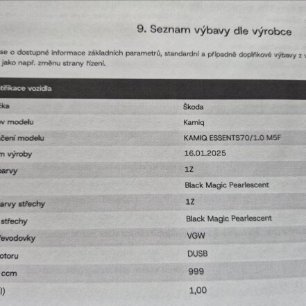 1,0 TSI V ZÁRUCE PŘIPRAVUJEME