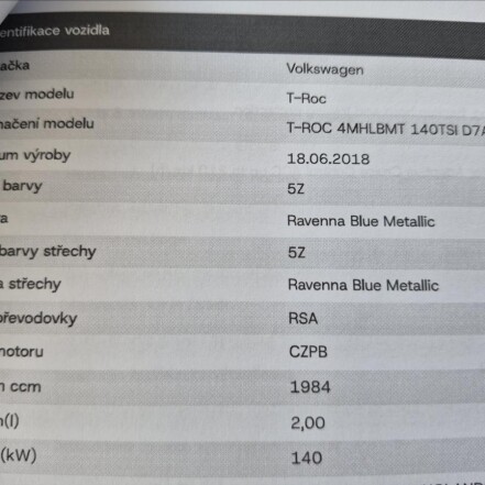 2,0 TSI R-LINE DSG 4x4 PŘÍPRAVA