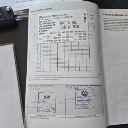 1,5 TSI DSG7 ČR 1.majitel S.KNIHA