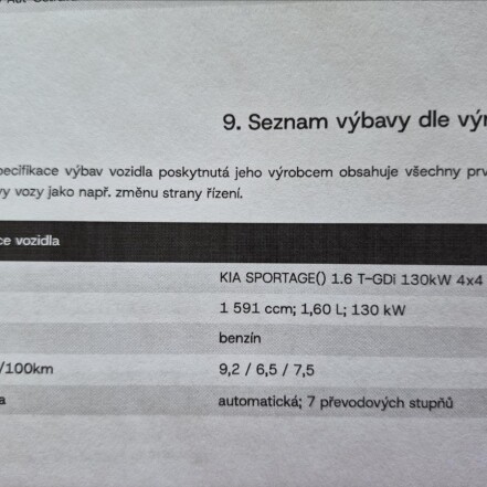 1,6 T-GDI AWD AT STYLE ČR 1.MAJITEL
