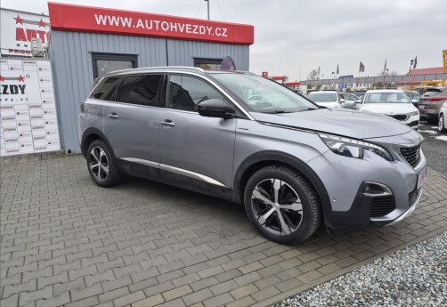 Peugeot 5008 1,6 AT8 GT-Line 7míst ČR S.KNIHA